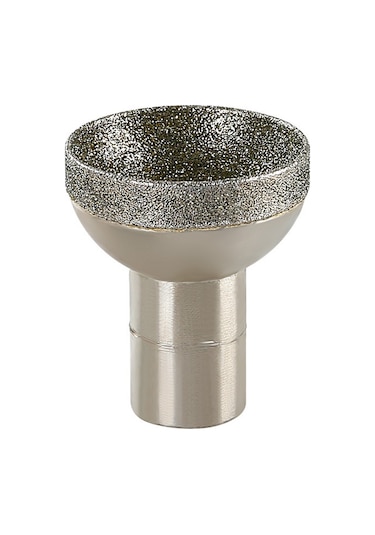 Hombey Mermer Oyma Ve Parlatma Aracı - Köşe Fırçası İçin 35mm Elektroplated Elmas Kaplama Yuvarlak Taş Kesici Ucu