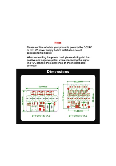 Honmex Btt Ups 24v Kesinti Süresi Devam Etme Modülü - 3d Yazıcı Ek Parçası Tüm 24v Dc Beslemeli Yazıcılar İçin