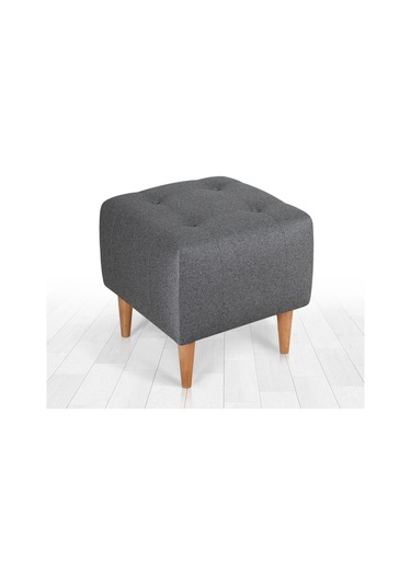 Lorencehome Tomp Puf - Gri / Lorence Home