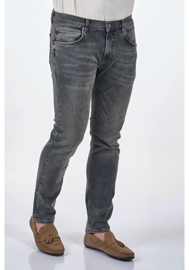 Lee Erkek Kot Pantolon L719053cm Açık Gri