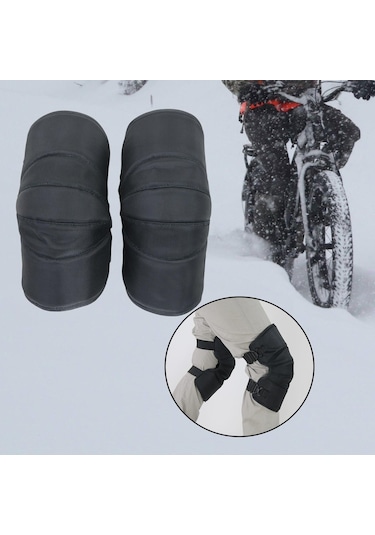 Suntek Bisiklet Paten Motosiklet Için Diz Pedleri Kışlık Elastik