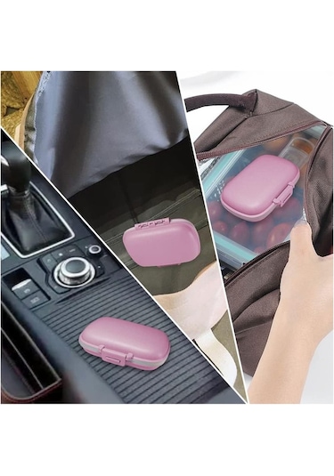 Bölmeli Ilaçlık, Ilaç Kutusu, Hap Kutusu, Hap Kutusu, Ilaçlık, Haftalık Ilaçlık, Hap Dispense Seyahat Ilaç Kutusu, 7 Kutu 44718932