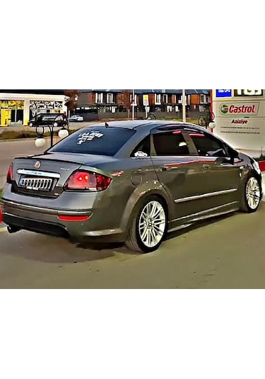 Fiat Linea M Marşpiyel - 2008 - 2017 Boyasız Fiberglass