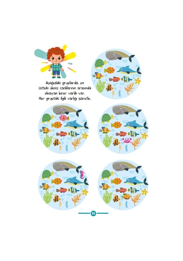 Dikkat 5-6 Yaş-Zihinsel Becerilerimi Geliştiriyorum- Limonkids