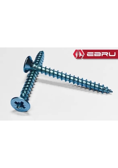 Ebru Yhb Sunta Vidası 6x80 - 10 Adet Standart