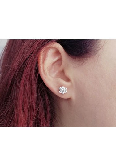 Sirius Pırlanta Ascella Yıldızı Küpe  0804E0053