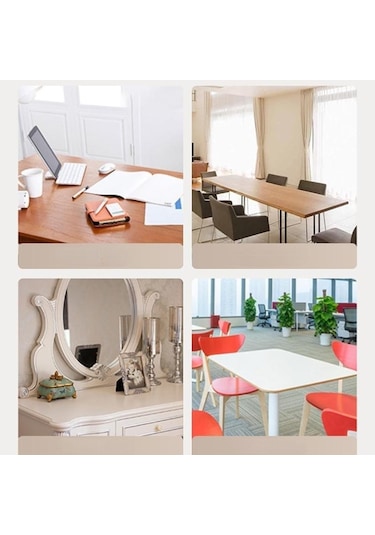 Beyaz Lüks Yüksek Dereceli Kuzu Derisi Pvc Su Geçirmez Ve Yağ Geçirmez Yıkanmaz Masa Örtüsü Dikdörtgen Ev Masa Çay Masası Ve Masa Örtüsü