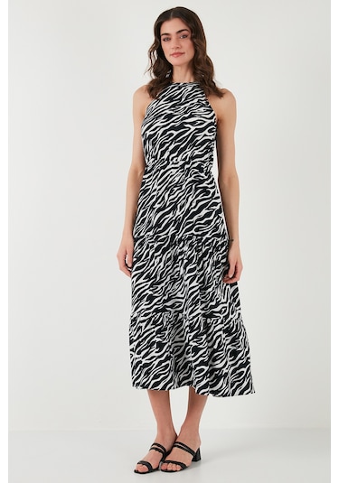 Sd Luxury Bayan Elbise 6784283 Zebra-siyah Zebra-siyah Çok Renkli