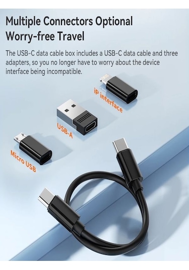 Aynalı, Standlı 8 İn 1 Çok İşlevli Type-c, Usb, Micro Lighting Po