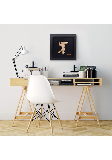 Zekupp Amerikan Futbolu Severler İçin Ahşap Tablo, Duvar Dekorasy