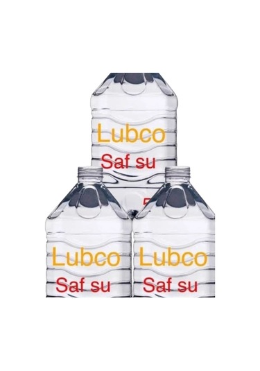 Lubco Destile Gümüş Suyuna Uygun Ütü / Akü / Forklift / Radyatör / Robot Saf Su 3x5 15 L