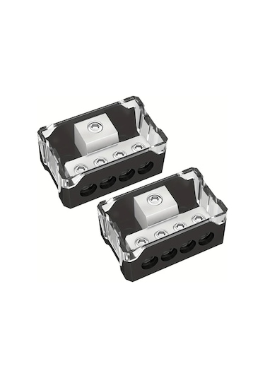 Cordial 2 Adet Ağır Hizmet 4 Yollu Araç Ses Topraklama Dağıtım Bloku 024 Giriş 4810 Çıkış Amplifikatör Güç Splitter