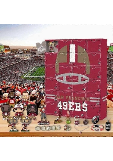 25-26 2024 Futbol Figürleri Noel Advent Takvimi Bebekleri Xmas 24 Gün Geri Sayım Kör Kutu Sürpriz Hediye