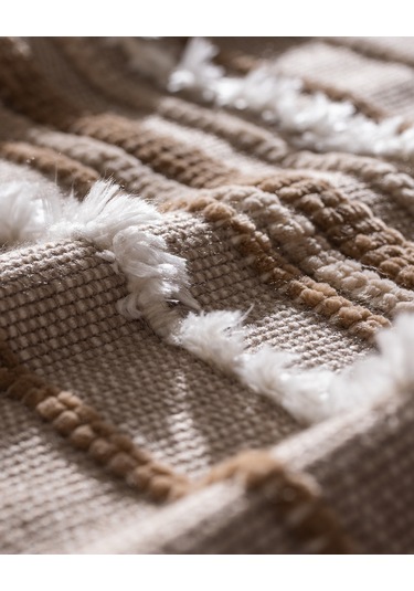 Madame Coco Montjalin Çift Kişilik Yatak Örtüsü - Bej 8684427145456 Ekru