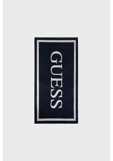Guess Bayan Plaj Havlusu E5gz13 Sg00p A73l Lacivert Beyaz