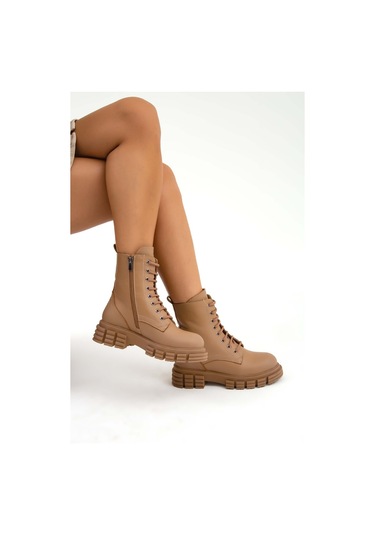 Tamer Tanca Kadın Hakiki Deri Vizon Postal Bot 927 40297 Bn Bot Sk22/23 Bıskuvı Dr Vizon