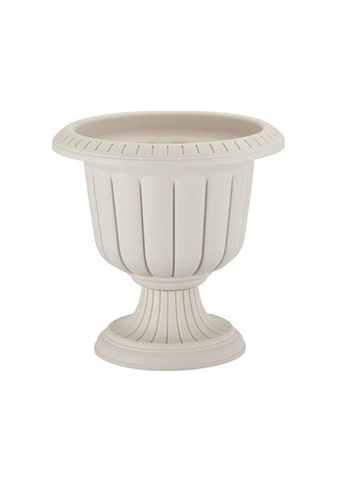 Plastik Nergis Saksı Beyaz 25.3 Lt No:2