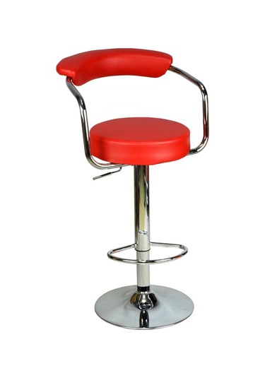 Bürocci Monica Bar Sandalyesi-Kırmızı-9510Q0116 Çok Renkli