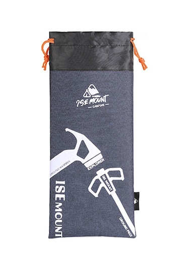 Folinda Kamp Tente Toprak Çivi, Rüzgar Teli, Çekiç Saklama Çantası - Oxford Kumaş - Mavi Mavi