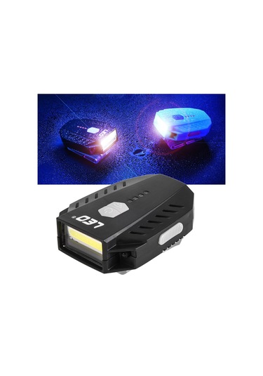 Suntek El Feneri Meşale Şarj Edilebilir Kafa Led Far Işığı Siyah