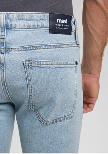 Mavi - James Classic Denim Puslu Açık Mavi Jean Pantolon 0042487650 Mavi