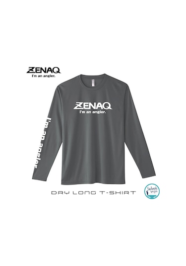 Zenaq Dry Long T-Shirt (Zenaq Logo Dark Grey / L) Çok Renkli