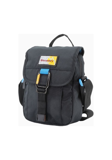 Discovery Icon Rfıd Korumalı Flap Over Utility 2.8l Kapasiteli Unisex Omuz Çantası Siyah