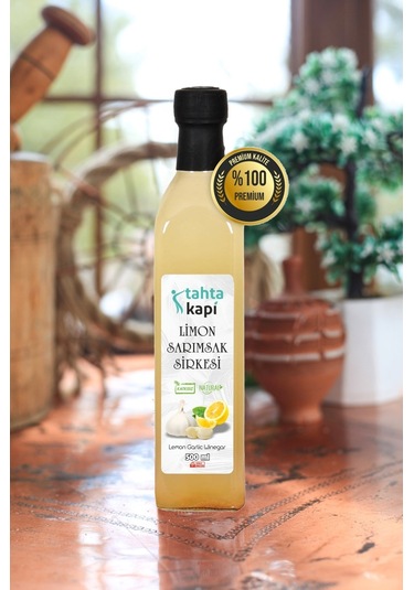 Tahtakapı Limon Sarımsak Sirkesi 500 ML