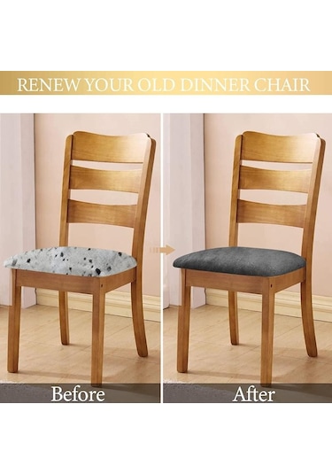 Gökyüzü Mavisi Kadife Kumaş Süper Yumuşak Koltuk Minderi Streç Otel Ziyafet Yemek Oturma Odası Sandalye Kapak Slipcovers Kapakları