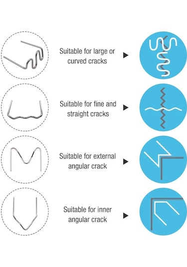 Tcherchi Sıcak Zımba Plastik Tamir Araba Tampon Tamir Makinesi