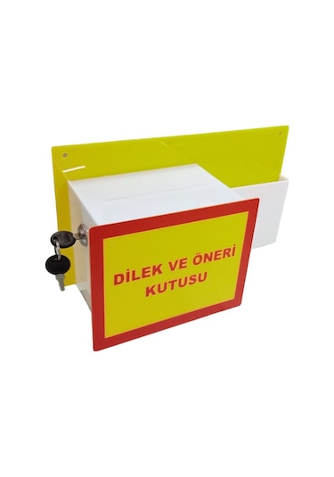 Kırmızı Sarı Dilek Öneri Kutusu