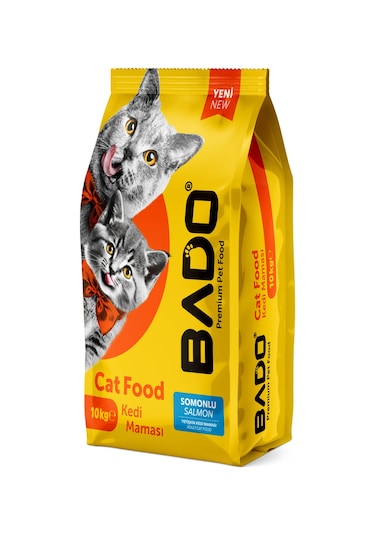 Bado Yetişkin Kedi Maması Somonlu 10 Kg