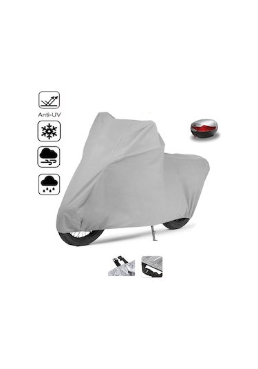 Kral Motor Vega 125 Su Geçirmez Motosiklet Brandası Premium Kalite Kumaş