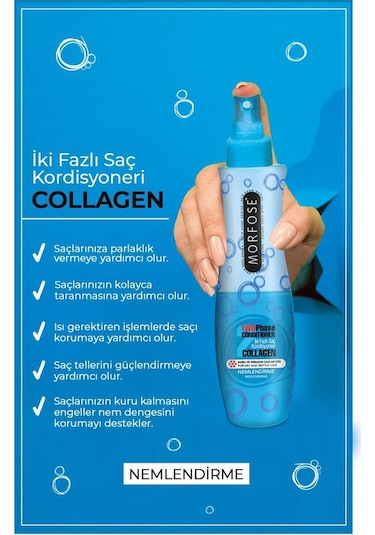 Kolajen Çift Fazlı Kondisyoner Fön Suyu 240 Ml - Mrfs