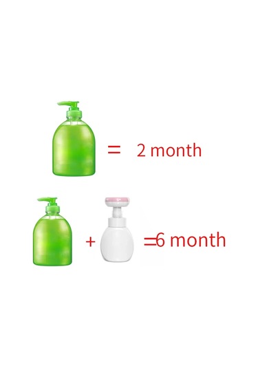 El Köpük Dağıtıcı Çiçek Şekli El Sabunu Köpük El Dağıtıcı Çiçek Damga Dağıtıcı Blue Flower İspanya Mavi