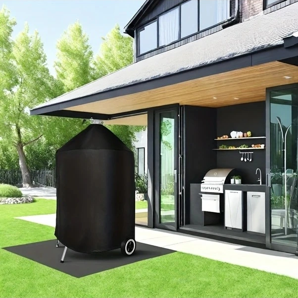 Trendooze Sunshine022 Siyah 27x25x35 Dayanıklı Izgara Örtüsü, Çizilmeye/koruyucu Toza Dayanıklı Kolay Temizlenir