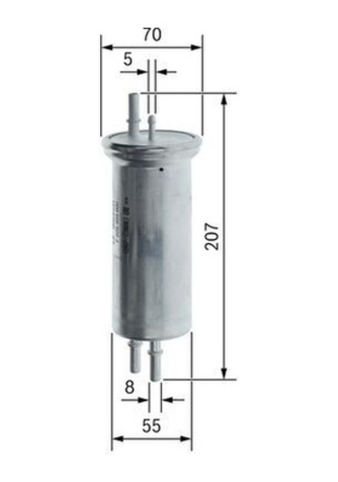 Land Rover Range Rover 3 4.4v8 2002-2005 Bosch Benzin Filtresi