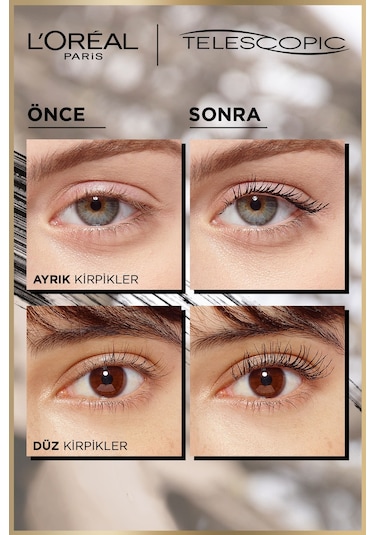 L'Oreal Paris Telescopic Gold Maskara Siyah