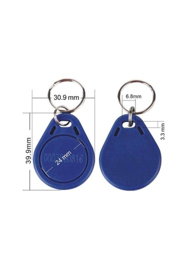 Barfas BG0606 Proximity 125Khz Anahtarlık 100'lü