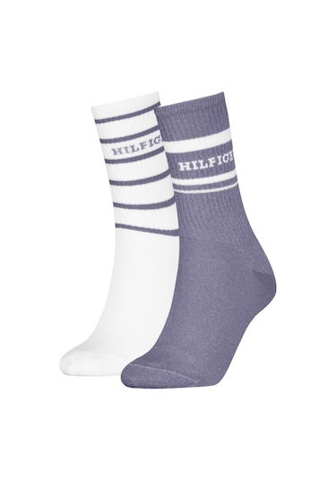 Tommy Hilfiger Th Women Sock 2p Hılfıger Kadın Mor Çorap - S701236457 Tommy Hilfiger Th Women Sock 2p Hılfıger Kadın Mor Çorap - S701236457