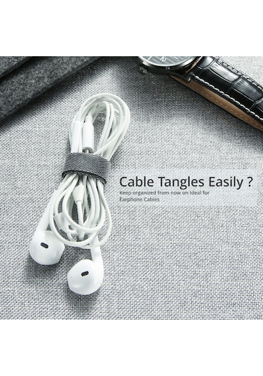 Hombey 20 Adet 140mm Nilon Kablo Düzenleyici, Kayıp Engelleme, Kolay Kullanım, Farklı Teller İçin Uygun