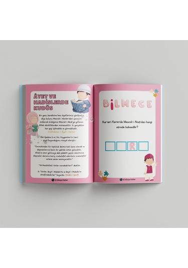 Çocuklar İçin Kudüs- Filistin Ajandam Çok Renkli