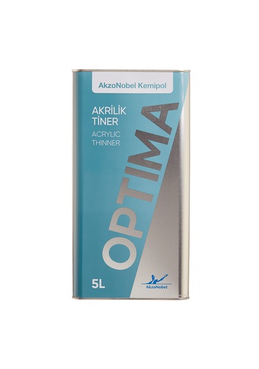 Akzonobel Optima Akrilik Tiner 5 Lt Standart-normal