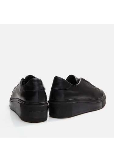 Hotiç Hakiki Deri Siyah Kadın Spor Ayakkabı 01ayh291790a100 Siyah