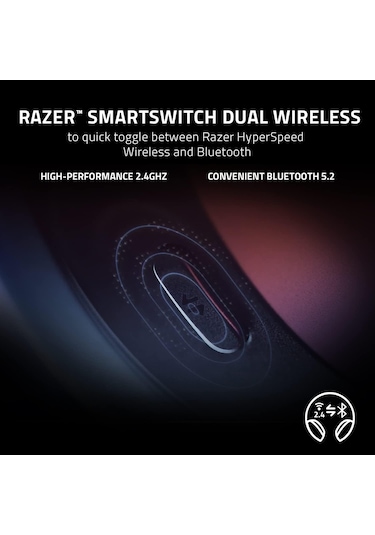 Razer Barracuda - Kablosuz Çoklu Platform Oyun Ve Mobil Kulaklık