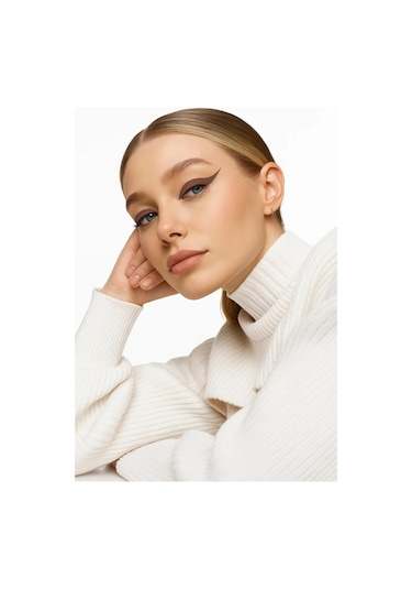 Alix Avien Yüksek Pigmentli Suya Dayanıklı Uzun Süre Kalıcı Mat Jel Eyeliner Intense Gel Liner 03 Russet Brown