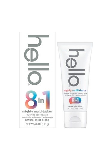 Hello 8'i 1 Arada Nane Özlü Florürlü Diş Macunu 113 G