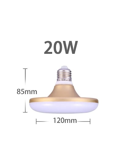 Led Ampul E27 Led Lamba 220 V Ufo Elektrik Ampulü 15/20/30/40/50 W Süper Parlak Garaj Işığı Ev Aydınlatma İçin Masa Lambaları Mutfak 20w
