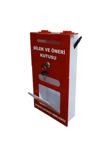 Kırmızı A-6 Dilek Öneri Kutusu