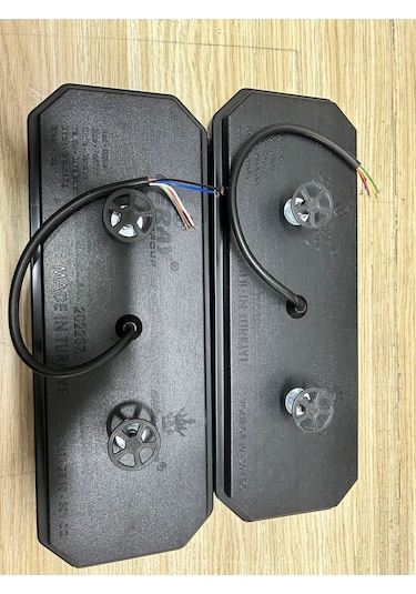 Ahmet Otomotiv Stop Lamba Yeni Model Full Ledli Tır Kamyon Dorse 12-24v Uyumlu - Kayar Sinyalli 2 Adet